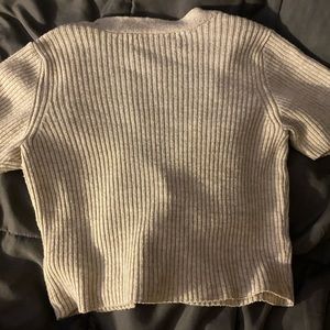 crop sweater top:)
